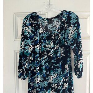 Style & Co Women’s Pull On Print Blouse Multicolor Size XL